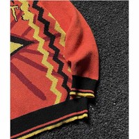 Pull-over de luxe personnalisé pour homme en polyester, coton et laine pour un confort optimal par temps froid, vêtements Y2K, tricot