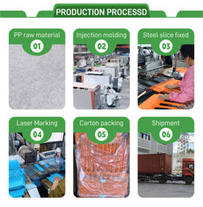 Sceau de sécurité ChenKe YF-208 201MM en PP pour camion, <span class=keywords><strong>remorque</strong></span>, conteneur, certifié ISO, prix d'usine - Product Image 6