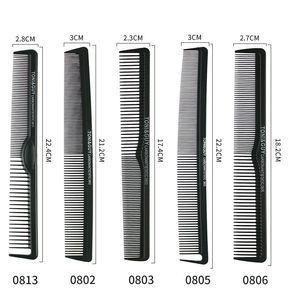 OEM耐热防静电碳剪发梳理发尾梳美发梳各系列 - Product Image 3