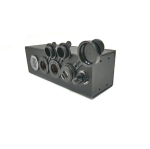 <span class=keywords><strong>Mini</strong></span> Hộp 12V chuyển đổi hộp điều khiển điện phân phối hộp với 1 Ander conn, 1 USB sạc ổ cắm 2, cig nhẹ hơn và 1 Vôn kế - Product Image 4