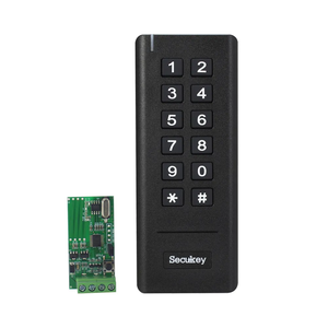 433MHz скользящий код 13,56 MHz карты RFID Reader беспроводной модуль считывателя клавиатуры, Wiegand 26/34 выход - Product Image 1