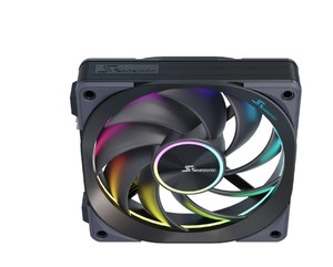 Ventilateur de boîtier <span class=keywords><strong>PC</strong></span> OEM MagFlow 120 ARGB avec roulement fluide 42 CFM 30dBA, refroidissement silencieux - pour <span class=keywords><strong>PC</strong></span> de jeu et ordinateurs de bureau - Product Image 2