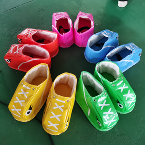 JUNAO Inflable, Juego de Actividades de Team Building para Niños, Inteligencia Física, Equipo de Entrenamiento para Padres e Hijos, PVC - Product Image 1