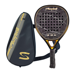 Raqueta de Pádel de Fibra de Carbono 18K, Precio Directo de Fábrica Anyball, Logotipo Personalizado, Venta al Por Mayor, Alto Rendimiento, Pala de Pádel Profesional - Product Image 2