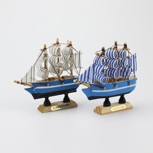 Sailing Boat Cake Topper Handmade Birthday Decoration Ocean Theme Children's Party Accessory - Product Image 5