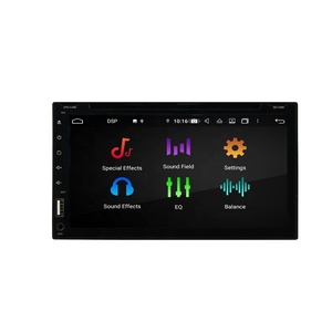 เครื่องเล่นมัลติมีเดียสำหรับรถยนต์<span class=keywords><strong>4</strong></span> + 64G แอนดรอยด์13 7นิ้วสอง DIN ระบบเสียงวิทยุสเตอริโอ DVD GPS Navi - Product Image 5