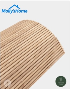 Panneaux muraux <span class=keywords><strong>en</strong></span> bois de chêne courbé polyvalents pour la décoration des surfaces de colonnes, 2400x600x20mm - Product Image 6