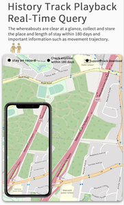 Localizzatore GPS JX10 4G Wireless con Allarme SOS e Tracciamento in Tempo Reale per Bambini, Anti-Rapimento - Product Image 4