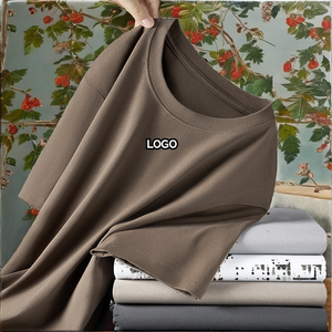 T-shirt à manches longues surdimensionné uni en coton 100% 300g écologique respirant personnalisé par le fabricant, taille plus pour homme, sérigraphie - Product Image 2