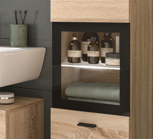 Design tedesco singolo lavello mobile da bagno di lusso come parte della Sets-X4XB6B09 - Product Image 3