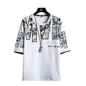 Vendita calda 100% di cotone t-shirt Fitness per gli uomini su misura stampato stile Casual con <span class=keywords><strong>carattere</strong></span> di <span class=keywords><strong>abbigliamento</strong></span> all'ingrosso - Product Image 2