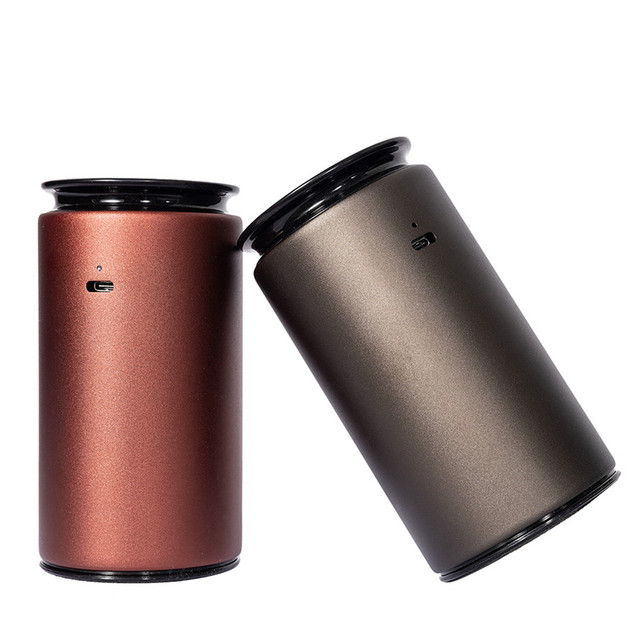 VF130R Aluminum Aromatherapy Diffusers Waterless Smart Aroma Diffuser 360 Fragrance Oil Diffuser Waterless Atomizer