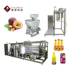 Good Manufacturer in Shanghai Aseptic Bag In Box 220 Liters Filler Passion Fruit Pulp Juice Production Line