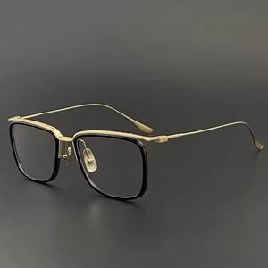 نظارات قراءة كلاسيكية سوداء قابلة للتخصيص بالجملة من المصنع للرجال والنساء، إطار للوجه الماسي، عدسات بصرية مصححة - Product Image 3