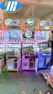 Machine de jeu de tirage au sort à roue verticale avec roulettes mobiles, équipement d'arcade à monnayeur pour cadeaux, pour intérieur - Product Image 6