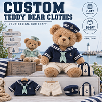 Vêtements pour jouets en peluche sur mesure, costumes pour poupées articulées, tenues pour figurines robotiques, personnalisation de vêtements pour poupées de toutes tailles et formes