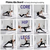 Appareil de Pilates pliable et portable avec rétracteur réglable pour entraînement complet du corps