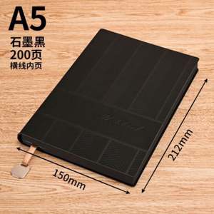 Ensemble cadeau de carnet en cuir relié rigide format A5 personnalisable avec reliure cousue, stylo, pages épaisses, logo personnalisé, emballé dans une boîte - Product Image 6