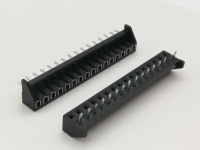 Connecteurs femelles à pas de 2,54 mm, type pattes de mille-pattes à rangée unique, 5, 13, 16, 25 broches, connecteur PCB