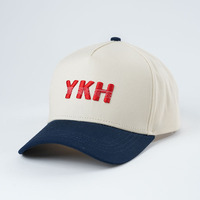 Unisex Hoge Kwaliteit Katoen 5 Panel Twee Tone Baseballpet Ademend Verstelbaar Geborduurd Ontwerp Oxford Dot Fruit Dobby Hoed