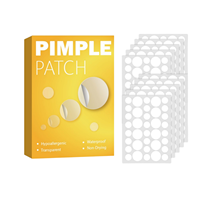 Patch anti-acné transparent jour et nuit à base d'eau pour l'acné du visage, couvrant les imperfections et les imperfections, logo personnalisable