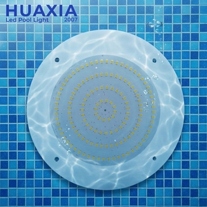 Nouvelle lampe LED subaquatique pour piscine, plate et fine, 18W, remplie de résine, IP68, changement de couleur, éclairage LED sous-marin - Product Image 1
