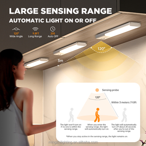 Luce con Sensore di Movimento Ricaricabile Ultra Sottile Wireless Magnetica LED per Illuminazione Armadi - Product Image 3