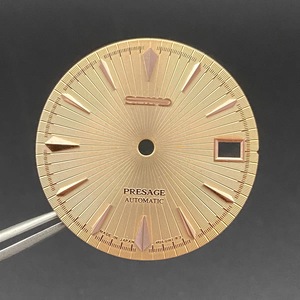 Cadran de montre style cocktail, simple calendrier, 28,5 mm, non lumineux, accessoire de modification, compatible avec les mouvements NH35 et NH36 - Product Image 3