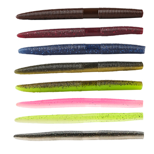 Señuelo de Pesca Suave Senko de 10.5cm 6g y 13.5cm 7.5g, 9 Colores, Gusanos Artificiales de PVC, Señuelos Blandos, Novedad - Product Image 1