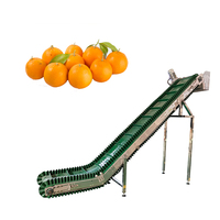 Bande transporteuse industrielle à grand angle pour bord de jupe, idéale pour matériaux irréguliers, facile à dérouler pour le transfert de charges