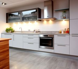 ตู้ไม้อัดแผงไม้อัดประกอบตู้ในห้องครัว - Product Image 1