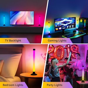 Smart RGB LED Music Sync Color-Changing <b>TV</b> Backlight App <b>Remote</b> <b>Control</b> USB Powered LED Lights for Gaming - Product Image 2