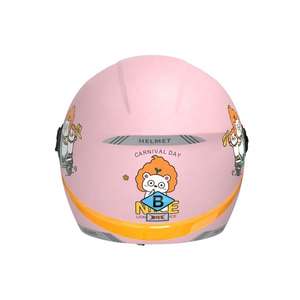 Новый мотоциклетный шлем ABS 3/4 для детей, защитный шлем для активного отдыха со светоотражающей полосой, в упаковке, универсальный размер - Product Image 5