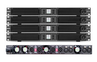 Amplificateur de puissance numérique professionnel Morin K-420 4x8Ohm 2000W 4 canaux, classe D, 1U, pour DJ, réponse en fréquence 20Hz-20kHz, 110dB