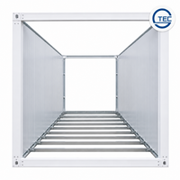 Conteneur de bureau à domicile détachable de 40 pieds, maison modulaire préfabriquée à ossature en acier, pour habitation, travail, usage résidentiel et commercial
