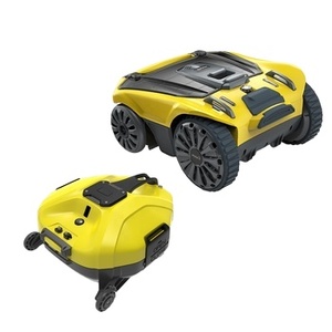 Robot nettoyeur de piscine solaire sans fil professionnel Dolphin ELFO8 pour l'aquaculture, aspirateur à batterie pour piscine - Product Image 1