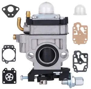 קרבורטור גוזם תואם MP15 43CC 52CC CG430 BC430 BC520 חותך מברשות קרבורטור גוזם דשא עם ערכות תיקון