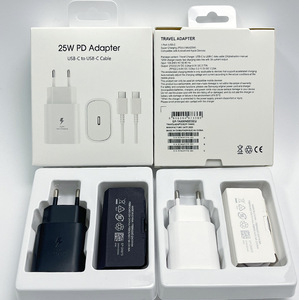 Cargador Rápido USB C PD de 25W con Cable para Samsung S25 S24 S23 S22 S21, Adaptador de Enchufe para EE. UU., UE y Reino Unido - Product Image 3