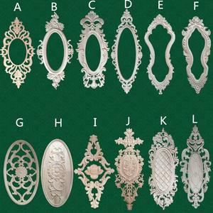 Onlays <span class=keywords><strong>de</strong></span> madera <span class=keywords><strong>de</strong></span> estilo barroco adornado, diseño <span class=keywords><strong>de</strong></span> desplazamiento floral <span class=keywords><strong>para</strong></span> espejo y marcos <span class=keywords><strong>de</strong></span> fotos superposiciones <span class=keywords><strong>de</strong></span> madera <span class=keywords><strong>para</strong></span> cocina sala <span class=keywords><strong>de</strong></span> estar - Product Image 3