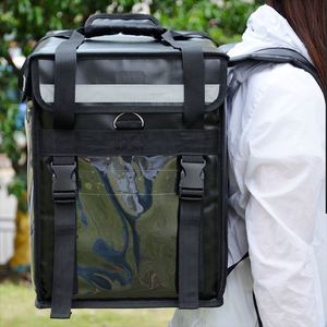 Moteur d'actionneur de serrure de porte de voiture, Sac à dos isotherme en polyester pour livraison de repas, Sac isotherme de livraison de nourriture, Sac à dos glacière DF190001 - Product Image 3