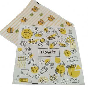 Papel Encerado Antiadherente Desechable, Papel Antigrasa para Comida Rápida, Suministros de un Solo Uso - Product Image 5