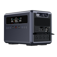 Batterie rechargeable 4608Wh, onduleur à onde sinusoïdale pure 2400W, alimentation portable pour les aventures en plein air et les voyages, OEM ODM