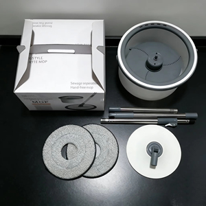 Sistema de Separación de Agua Limpia/Sucia con Poste Giratorio de Acero Inoxidable de 360° y Cesta de Plástico de Alta Capacidad - 5.0 (83 <span class=keywords><strong>Reseñas</strong></span>) - Product Image 1