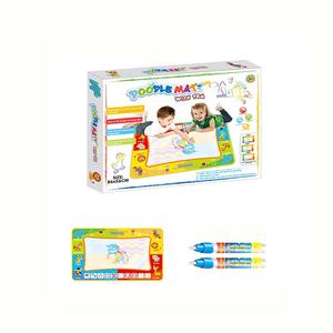 Educación DIY Aqua Magic pintura agua dibujo Doodle Mat con 2 uds Doodle Pens - Product Image 1