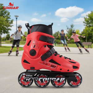 Puma di colore rosso pattini a <span class=keywords><strong>rotelle</strong></span> di pattinaggio urbano scarpe per decorazione regalo pista per uomini e donne per bambini pattinatore - Product Image 1