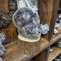 Vente en gros de cristaux naturels mélangés en forme de crânes, verre porte-bonheur, boîte à bonbons en quartz rose pour la décoration