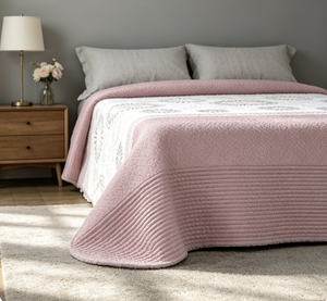 Couette imprimée respirante HMS HOMESECRET en microfibre douce à 100 %, motifs variés, tailles variées, très fine, été (Alma) - Product Image 5