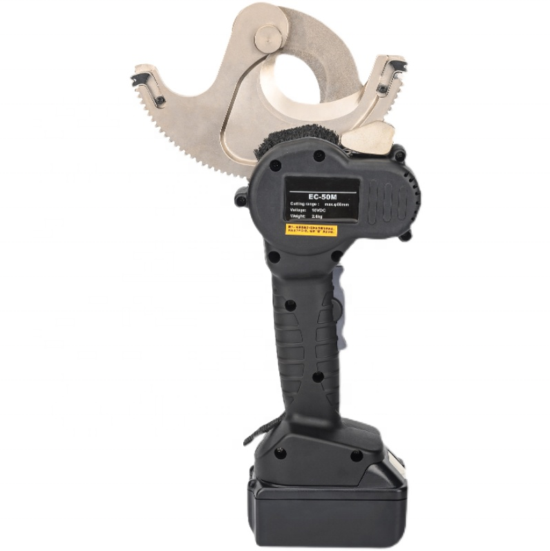 EC-50M battery powered electric ratchet cable cutter for Armored cable ACSR