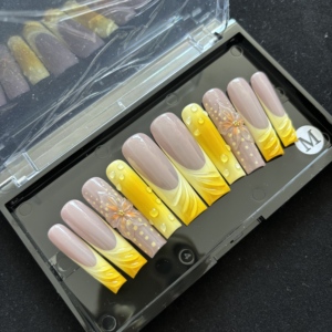 10 <span class=keywords><strong>Uñas</strong></span> Postizas <span class=keywords><strong>de</strong></span> Lujo Personalizadas, Reutilizables, Diseño <span class=keywords><strong>de</strong></span> Impresión 3D Hecho a Mano, Marca Privada - Product Image 4