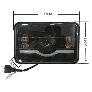 <b>Led</b> <b>Headlight</b> 17x11cm 12V Universal Fit For Truck Car Retrofit Upgrade - Product Image 1